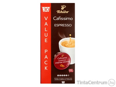 Kávékapszula, 10db, TCHIBO "Cafissimo Espresso Intense"