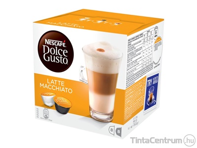 Kávékapszula, 8x2db, NESCAFÉ "Dolce Gusto Latte Macchiato"