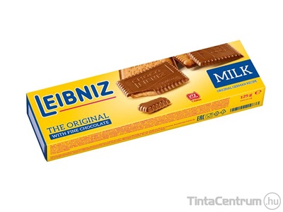 Keksz, 125g, LEIBNIZ "Choco", tejcsokoládés