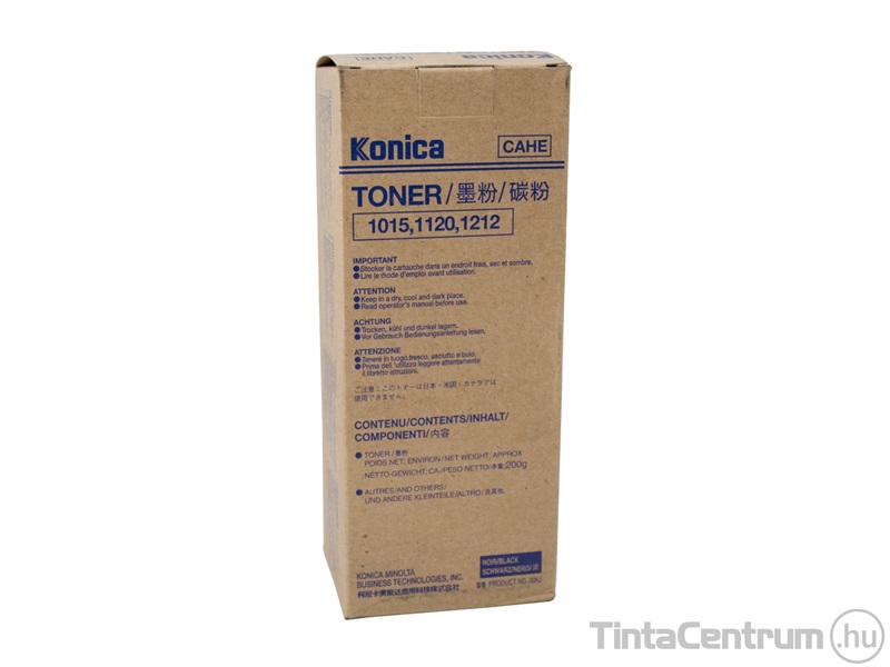 Konica 1212 fekete [6000 oldal] eredeti toner