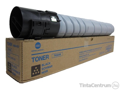 Konica Minolta Bizhub C258/C308/C368 (TN324K) fekete [28000 oldal] eredeti toner