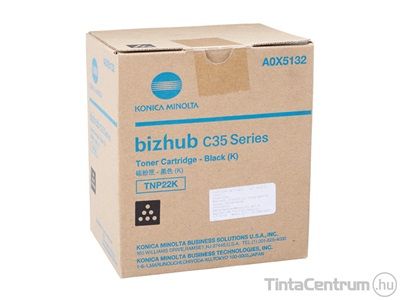 Konica Minolta Bizhub C35 (TNP22K) fekete [6000 oldal] eredeti toner