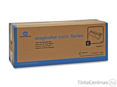 Konica Minolta MagiColor 2200 fekete [6000 oldal] eredeti toner