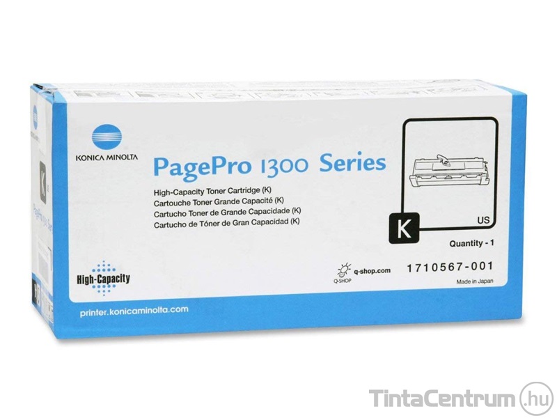 Konica Minolta PagePro 1300L (1710567) fekete [6000 oldal] eredeti toner