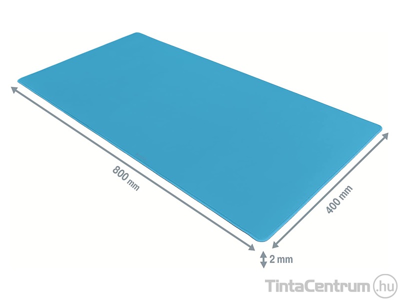 Könyökalátét, 800x400mm, csúszásmentes, LEITZ "Cosy", nyugodtkék