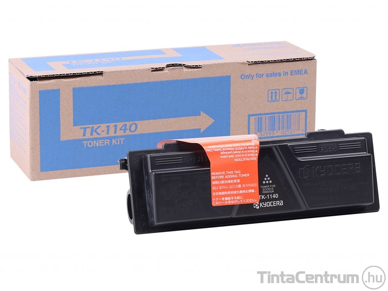 Kyocera TK-1140 fekete [7200 oldal] eredeti toner