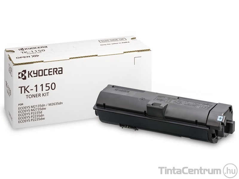 Kyocera TK-1150 fekete [3000 oldal] eredeti toner