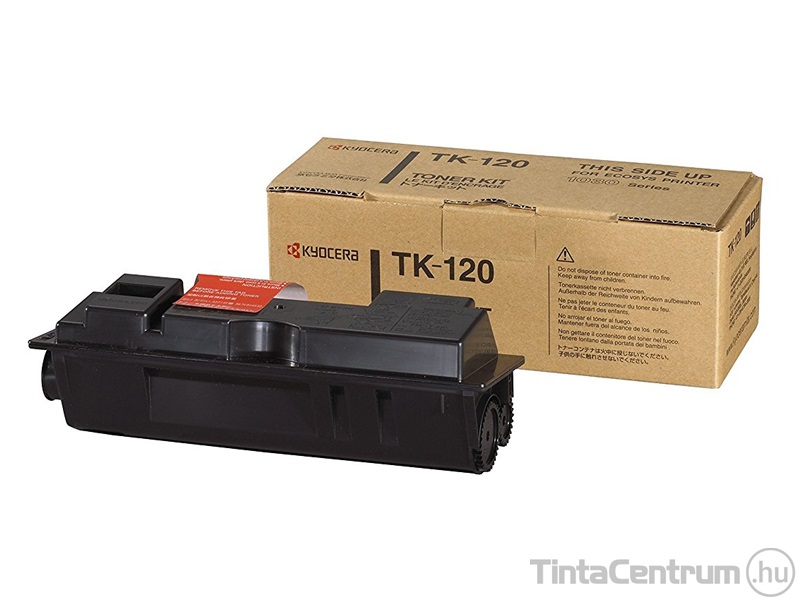 Kyocera TK-120 fekete [7200 oldal] eredeti toner