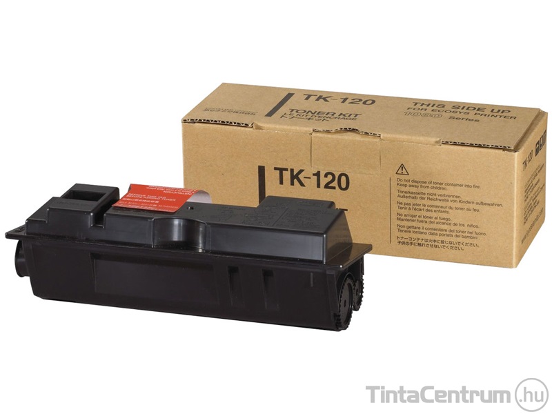 Kyocera TK-120 fekete [7200 oldal] kompatibilis 100% új toner