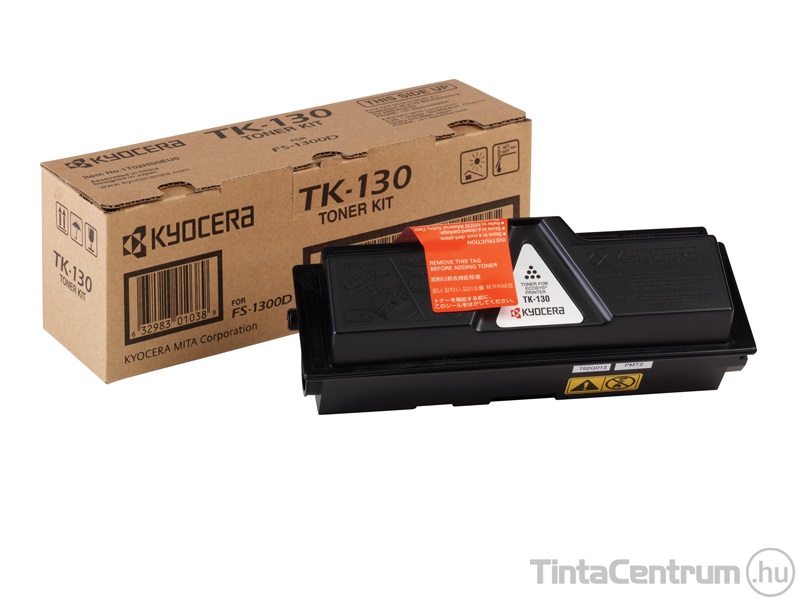 Kyocera TK-130 fekete [7200 oldal] eredeti toner