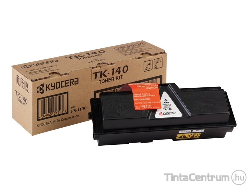 Kyocera TK-140 fekete [4000 oldal] eredeti toner