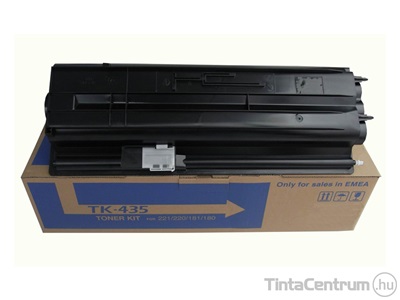 Kyocera TK-435 fekete [15000 oldal] eredeti toner