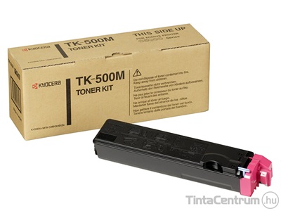 Kyocera TK-500M magenta [8000 oldal] eredeti toner