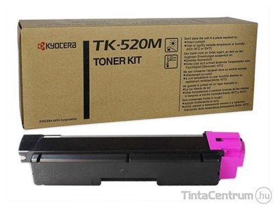 Kyocera TK-520M magenta [4000 oldal] eredeti toner