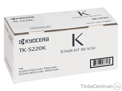 Kyocera TK-5220K fekete [1200 oldal] eredeti toner  