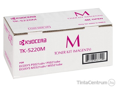 Kyocera TK-5220M magenta [1200 oldal] eredeti toner  