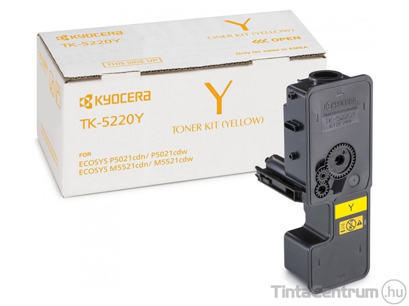 Kyocera TK-5220Y sárga [1200 oldal] eredeti toner  