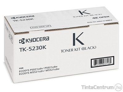 Kyocera TK-5230K fekete [2600 oldal] eredeti toner  