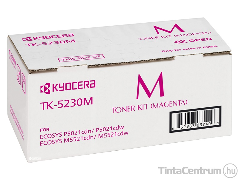 Kyocera TK-5230M magenta [2200 oldal] eredeti toner  