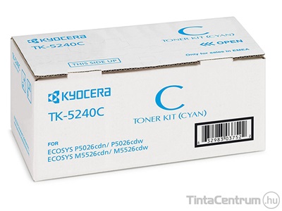 Kyocera TK-5240C ciánkék [3000 oldal] eredeti toner  