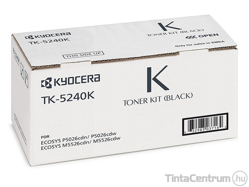 Kyocera TK-5240K fekete [4000 oldal] eredeti toner  