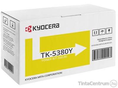 Kyocera TK-5380 sárga [10000 oldal] eredeti toner