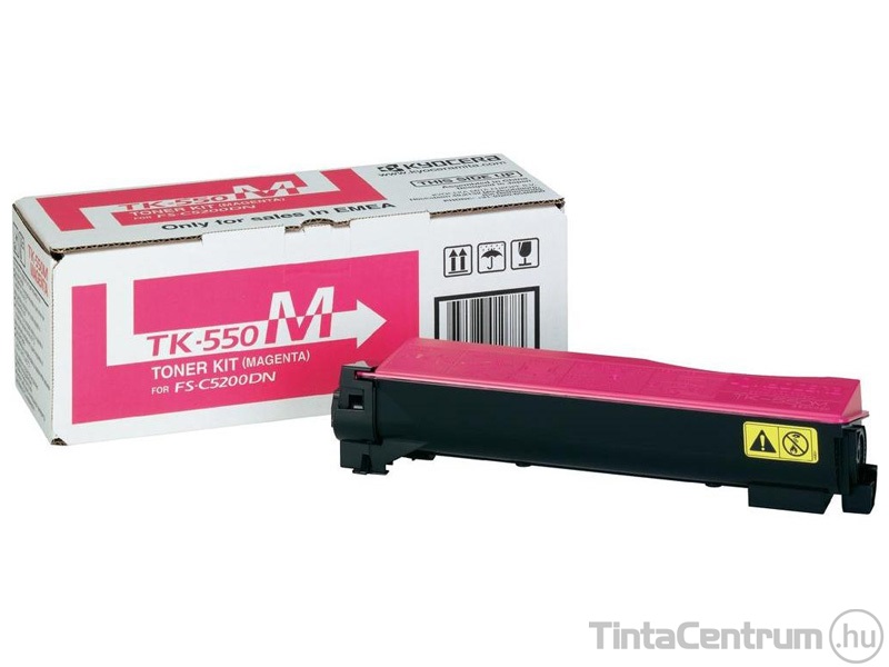 Kyocera TK-550M magenta [6000 oldal] eredeti toner