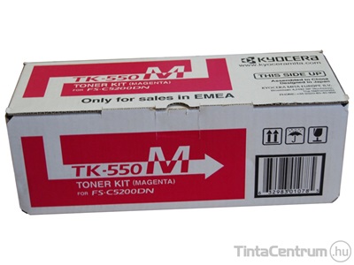 Kyocera TK-550M magenta [6000 oldal] eredeti toner