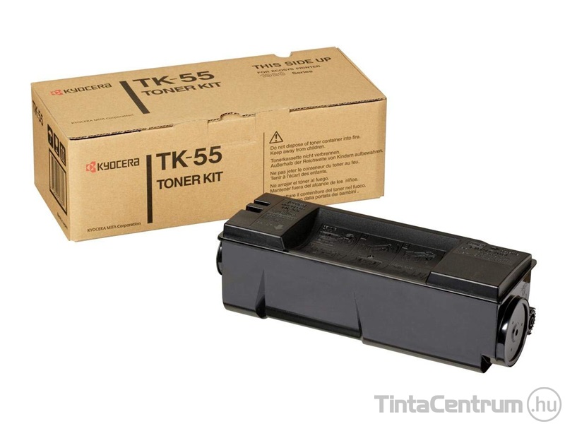 Kyocera TK-55 fekete [15000 oldal] eredeti toner