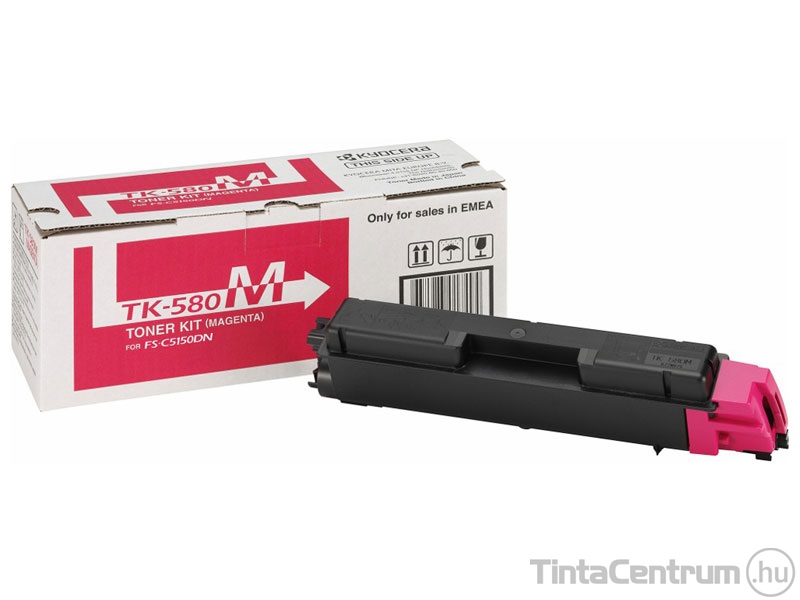 Kyocera TK-580M magenta [2800 oldal] eredeti toner