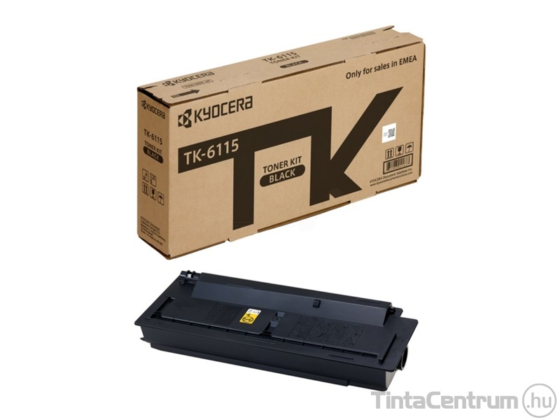 Kyocera TK-6115 fekete [15000 oldal] eredeti toner