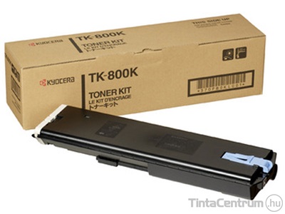 Kyocera TK-800K fekete [25000 oldal] eredeti toner