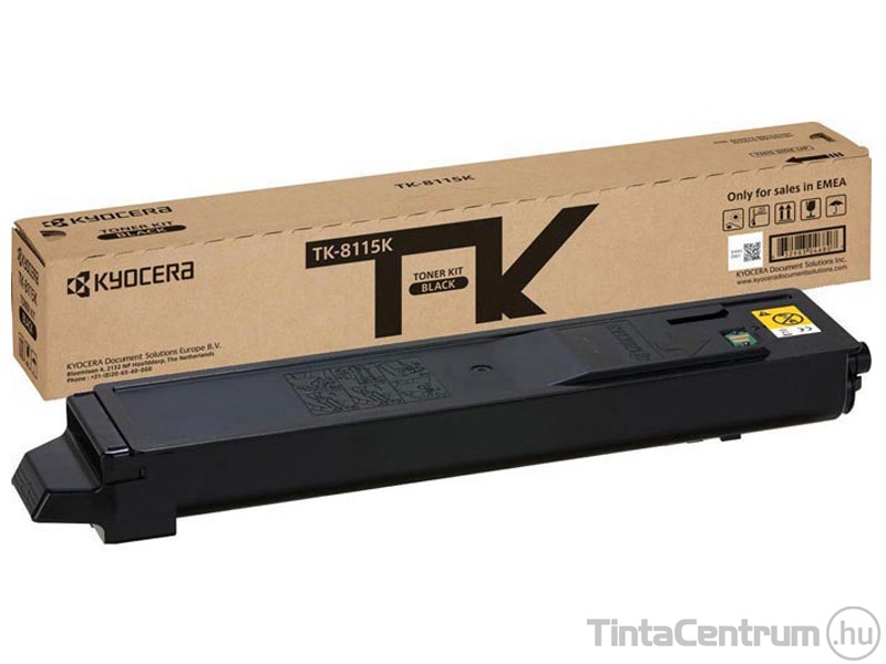 Kyocera TK-8115 fekete [12000 oldal] eredeti toner