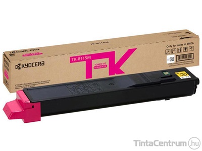 Kyocera TK-8115 magenta [6000 oldal] eredeti toner