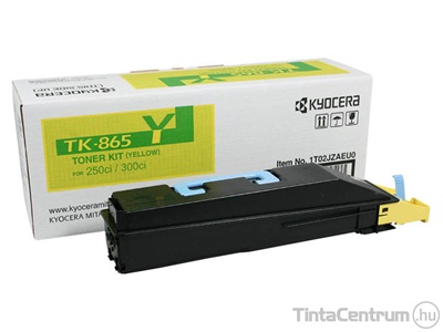 Kyocera TK-865Y sárga [12000 oldal] eredeti toner