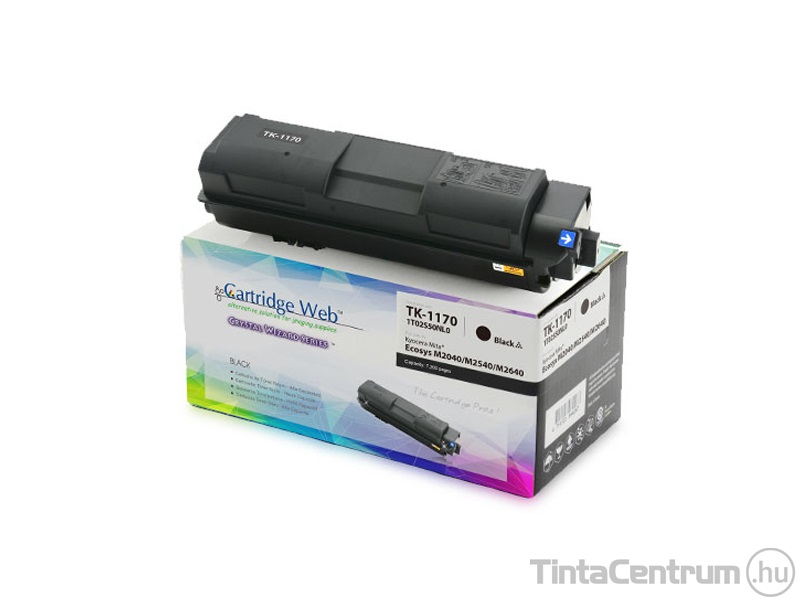 Kyocera TK-1170 fekete [7200 oldal] kompatibilis 100% új toner CW