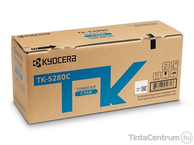 Kyocera TK-5280C ciánkék [11000 oldal] eredeti toner