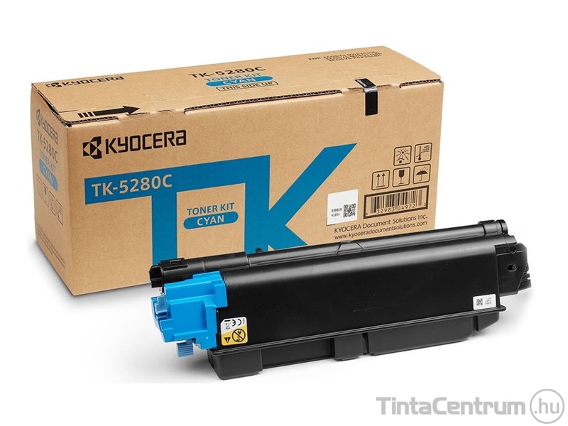 Kyocera TK-5280C ciánkék [11000 oldal] eredeti toner