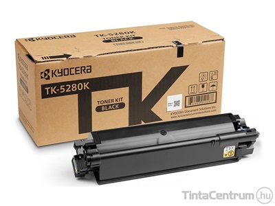 Kyocera TK-5280K fekete [13000 oldal] eredeti toner