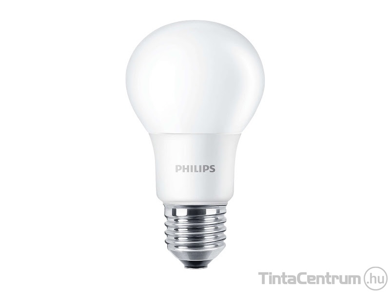 LED izzó, E27, gömb, 10W, 1055lm, 230V, 4000K, A60, PHILIPS "CorePro"