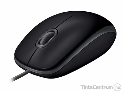 LOGITECH "B110 Silent" egér, vezetékes, optikai, fekete