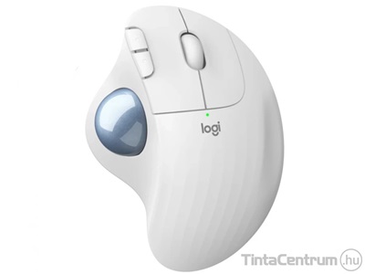 LOGITECH "Ergo M575" egér, vezeték nélküli, fehér