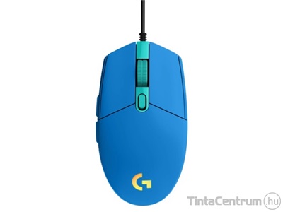 LOGITECH "G203 Lightsync" egér, vezetékes, optikai, gamer, kék