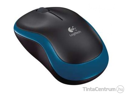 LOGITECH "M185" egér, vezeték nélküli, optikai, kék