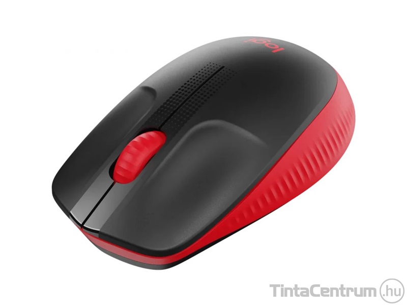 LOGITECH "M190" egér, vezeték nélküli, optikai, piros