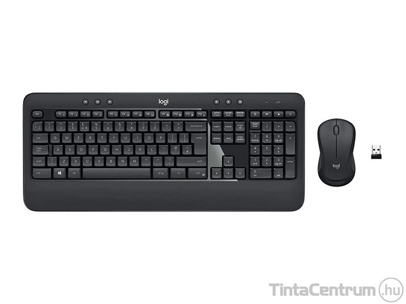 LOGITECH "MK540" billentyűzet+egér, vezeték nélküli, HUN, fekete