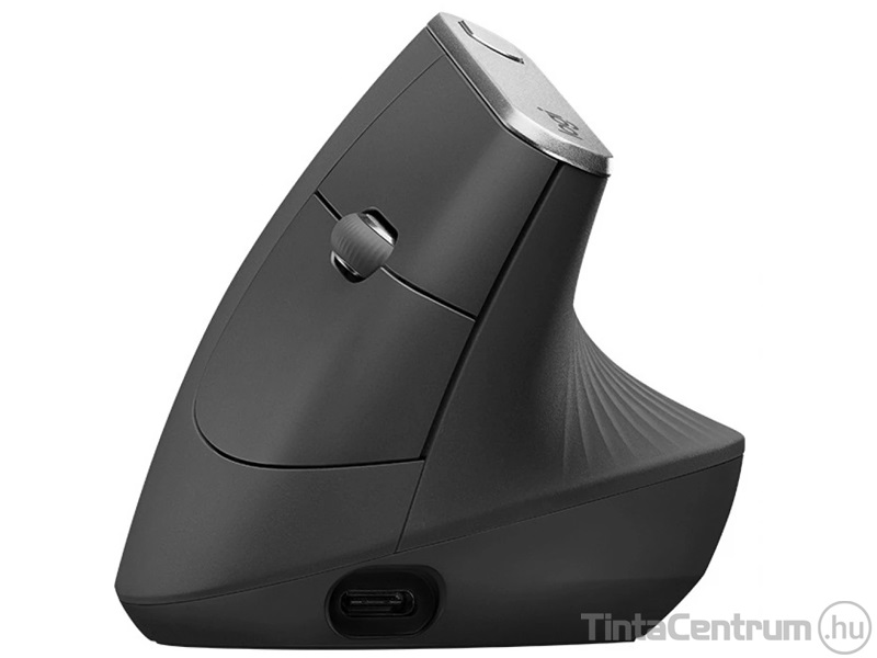 LOGITECH "MX Vertical" egér, ergonómikus, vezeték nélküli, optikai, fekete