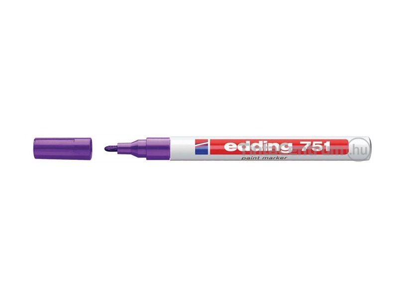 Lakkmarker, kúpos, 1-2mm, EDDING "751", lila