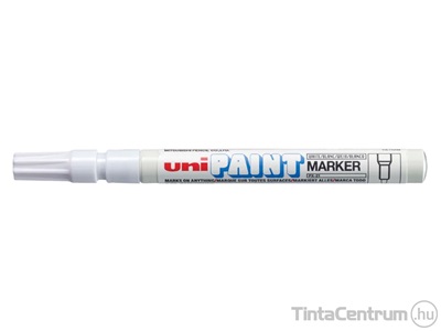 Lakkmarker, kúpos, 0,8-1,2mm, UNI "PX-21", fehér