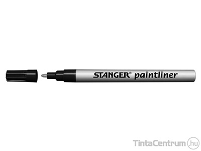 Lakkmarker, kúpos, 1-3mm, STANGER, ezüst